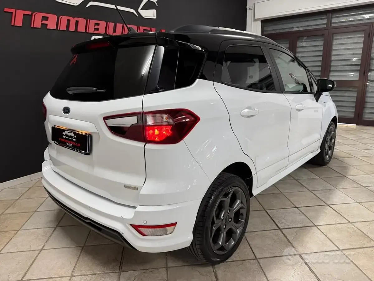 Usata Ford Ecosport ST-Line 99 CV (72 kW) 2019 Bianco SUV