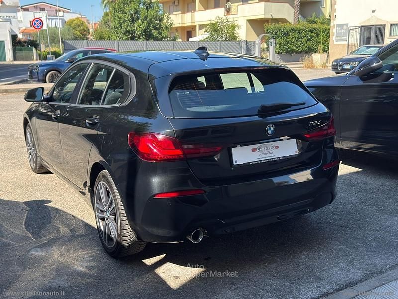 Usata BMW 116 Advantage 116 CV (85 kW) 2021 Nero Utilitaria