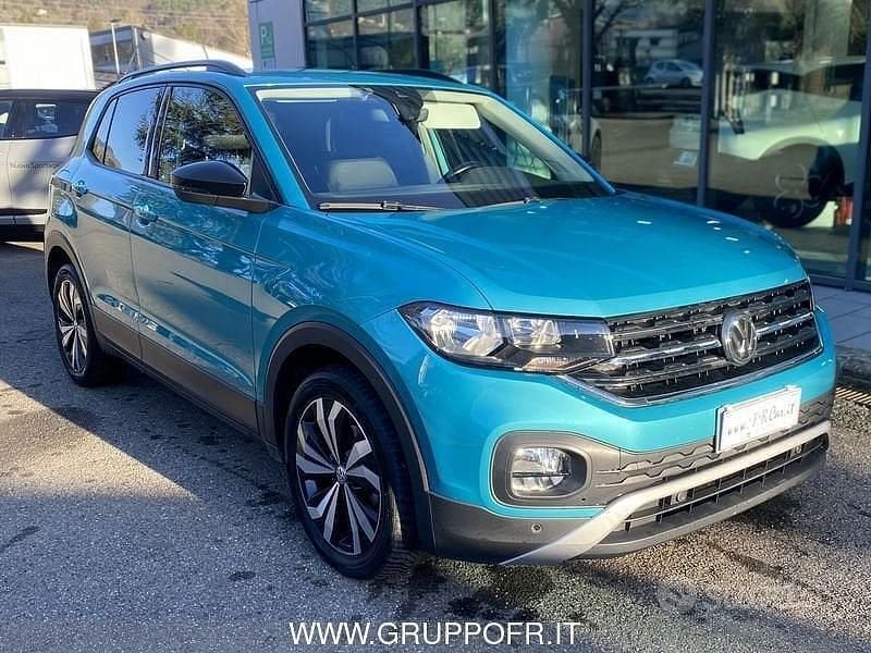 Blu Usata 2020 VW T-Cross Style SUV | 18.900 € (Buon prezzo) - Immagine 1/4