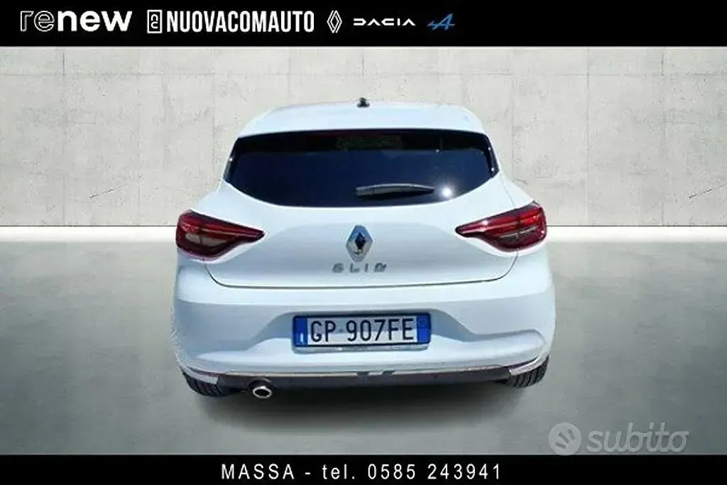 Usata Renault Clio V Techno 101 CV (74 kW) 2023 Bianco Berlina