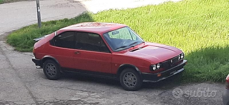 Usata Alfa Romeo Alfasud Quadrifoglio Verde 105 CV (77 kW) 1983 Rosso Berlina