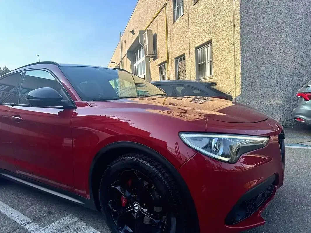 Usata Alfa Romeo Stelvio Super 190 CV (139 kW) 2019 Rosso SUV