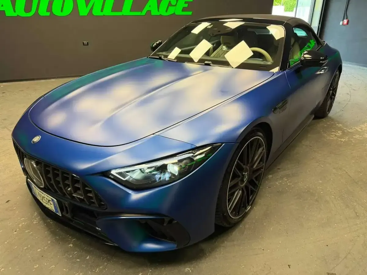 Usata Mercedes SL63 AMG Premium Plus 585 CV (430 kW) 2023 Blu/azzurro Cabrio