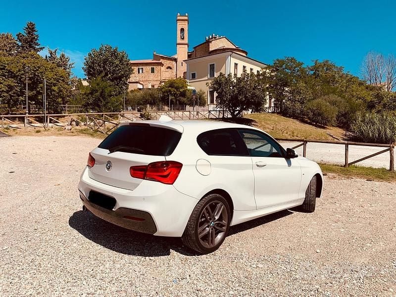 Usata BMW 116 M Sport 109 CV (80 kW) 2018 Bianco Utilitaria