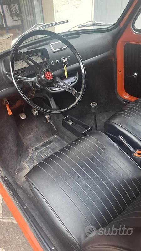 Usata Fiat 500 1970 Rosso Utilitaria