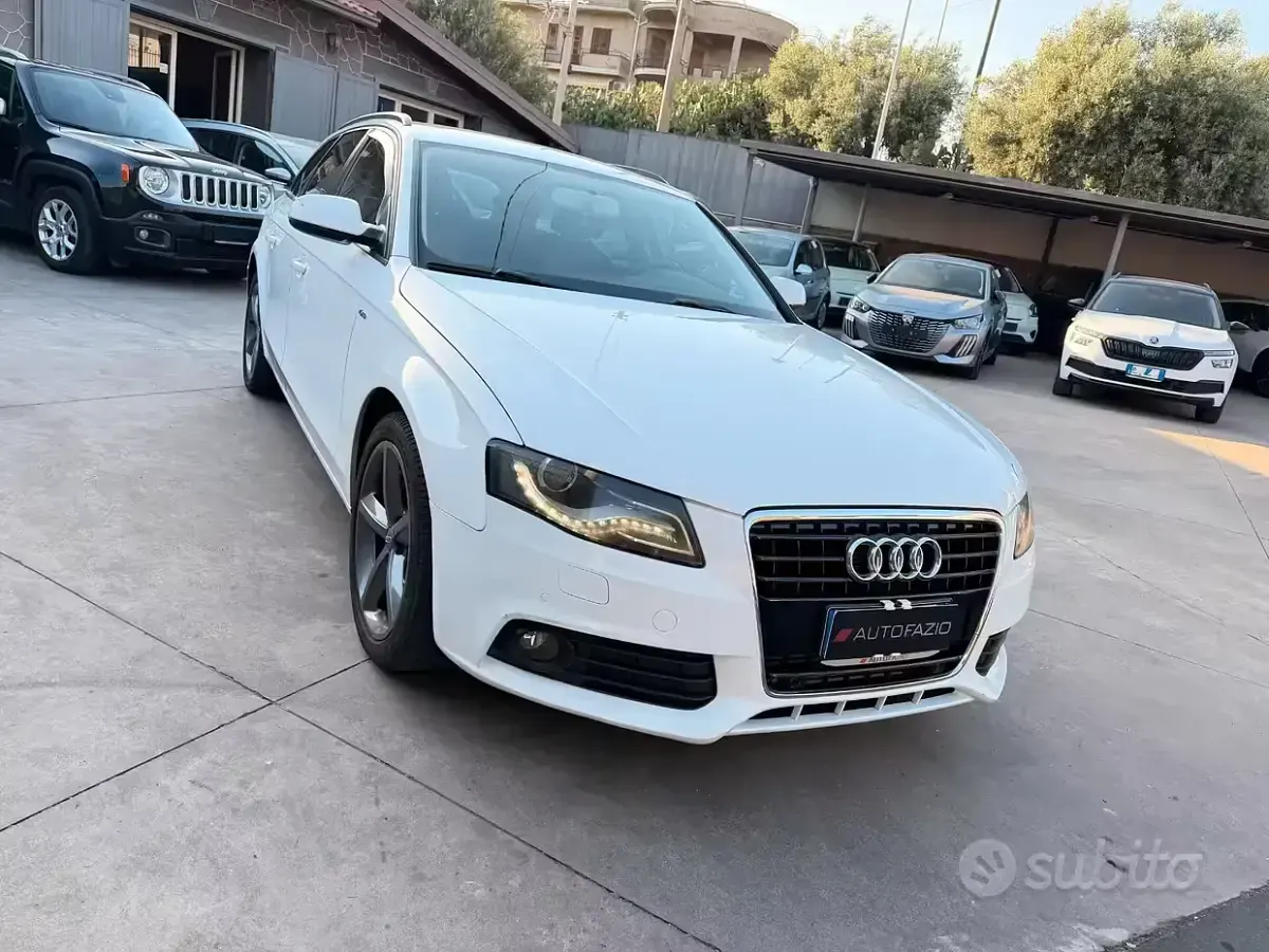 Usata Audi A4 Advanced 143 CV (105 kW) 2010 Bianco Berlina