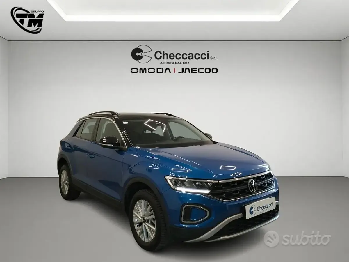 Usata VW T-Roc Style 110 CV (80 kW) 2022 Blu SUV