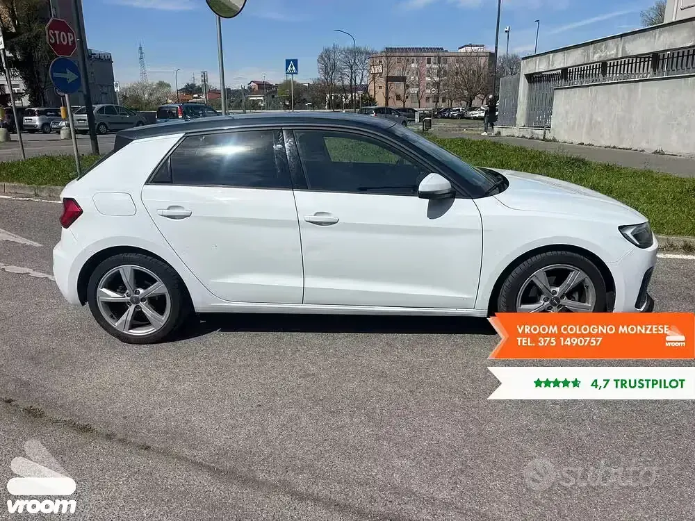 Usata Audi A1 Advanced Plus 116 CV (85 kW) 2020 Bianco SUV