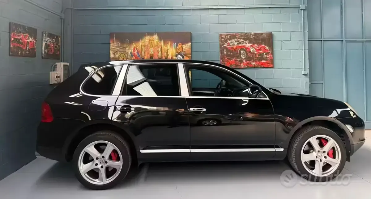 Usata Porsche Cayenne Turbo 500 CV (367 kW) 2006 Nero SUV