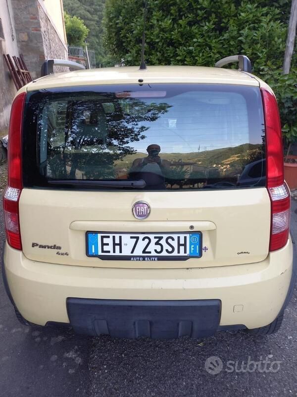 Usata Fiat Panda 2011 Giallo Utilitaria
