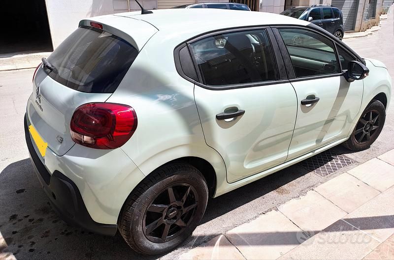 Usata Citroën C3 Live 82 CV (60 kW) 2017 Verde Utilitaria