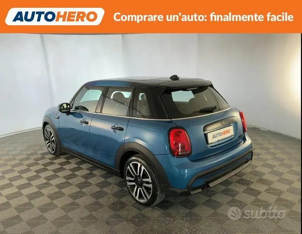 Usata Mini Cooper 136 CV (100 kW) 2022 Blu Utilitaria
