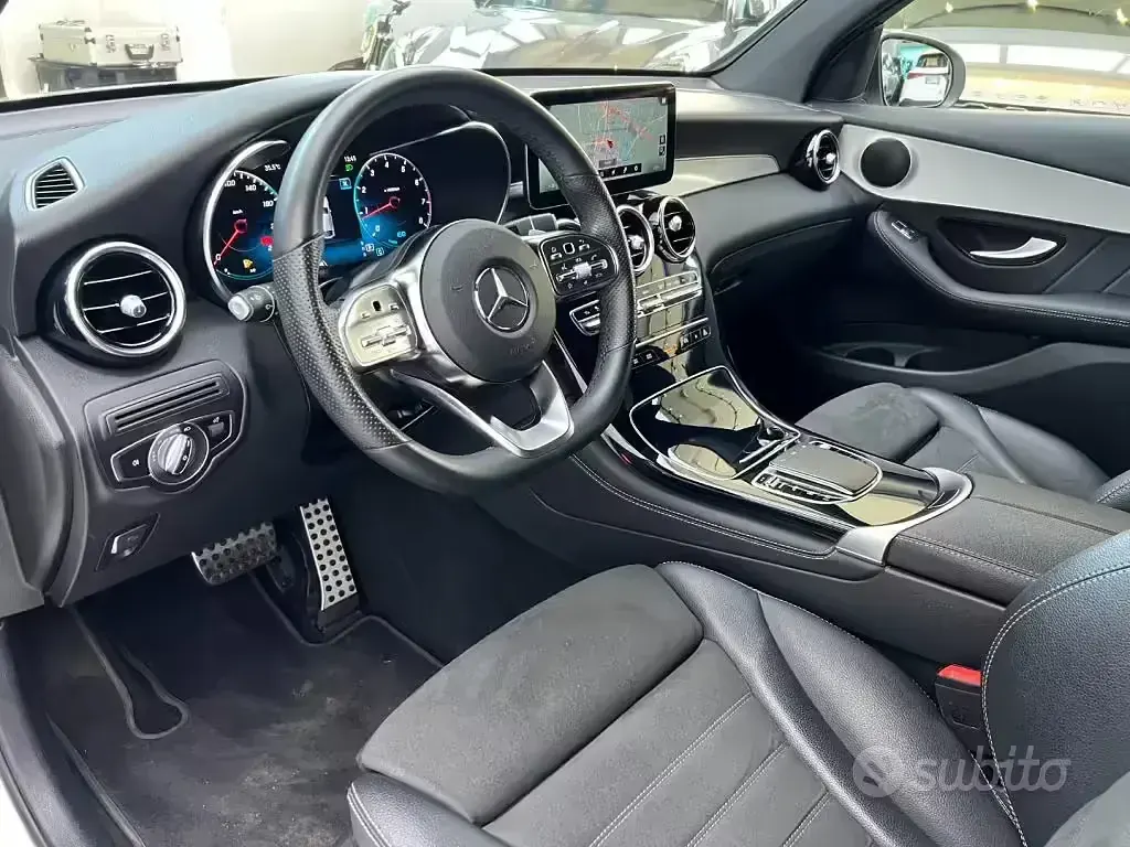 Usata Mercedes GLC200 Premium 197 CV (144 kW) 2020 Bianco SUV