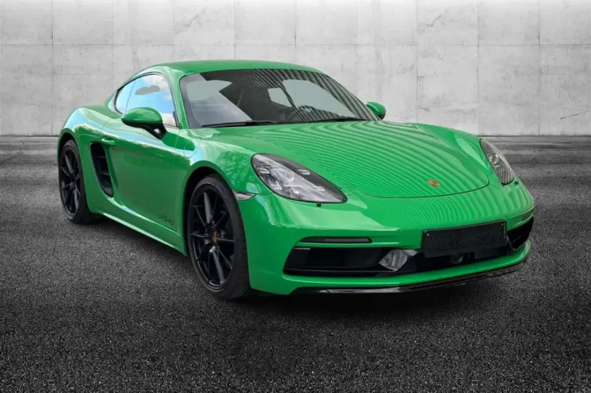 Usata Porsche Cayman 400 CV (294 kW) 2023 Verde Coupé