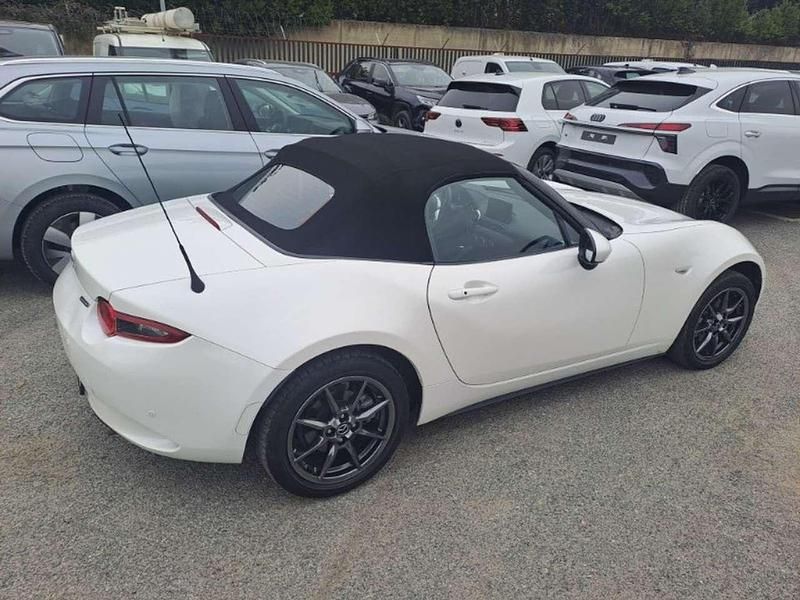 Usata Mazda MX5 Exceed 132 CV (97 kW) 2020 Snowflake white pearl Cabrio