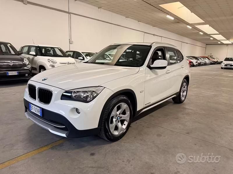Usata BMW X1 Efficient Dynamics 177 CV (130 kW) 2011 Bianco SUV