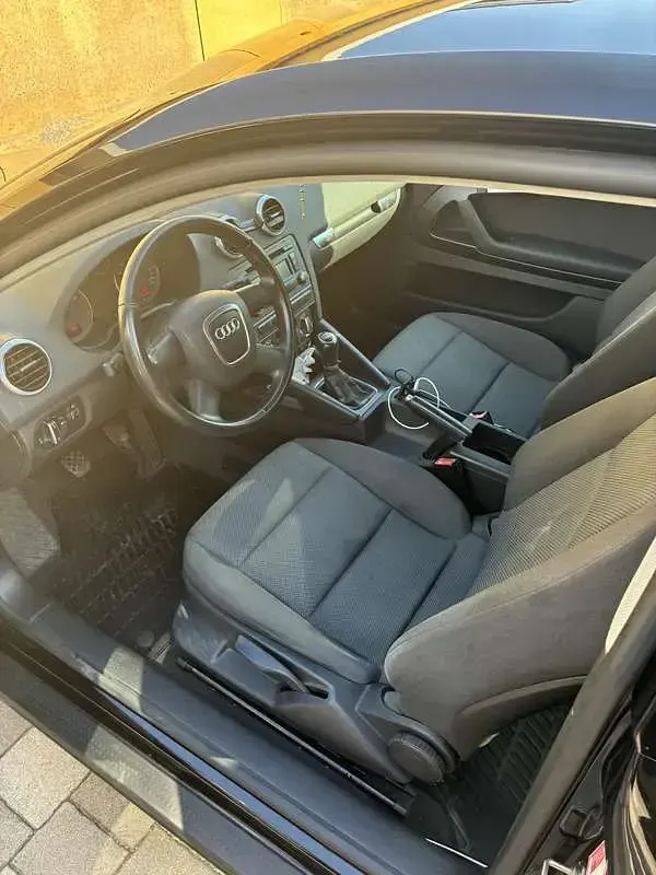 Usata Audi A3 Attraction 115 CV (84 kW) 2011 Nero Utilitaria