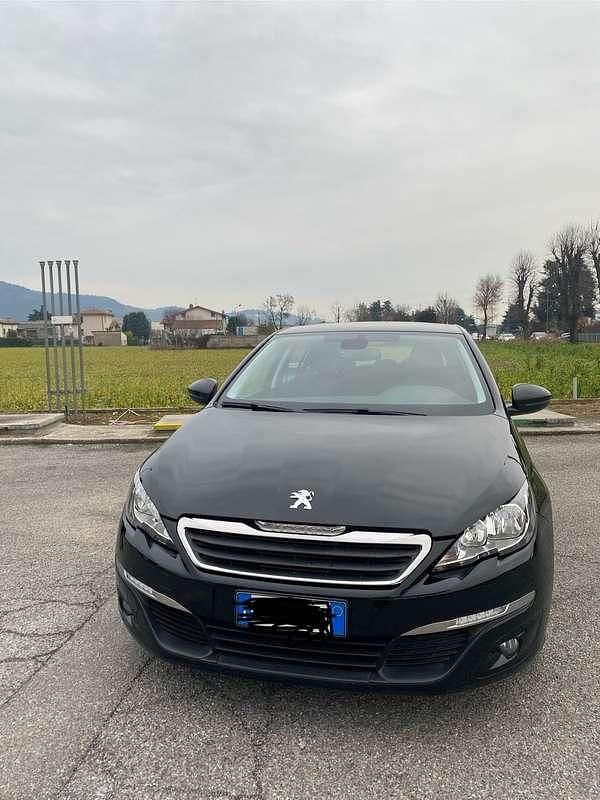 Usata Peugeot 308 136 CV (100 kW) 2014 Nero Berlina