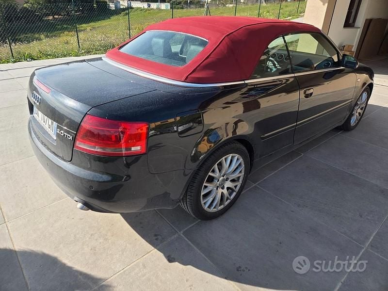 Usata Audi A4 Cabriolet 140 CV (102 kW) 2008 Nero Cabrio