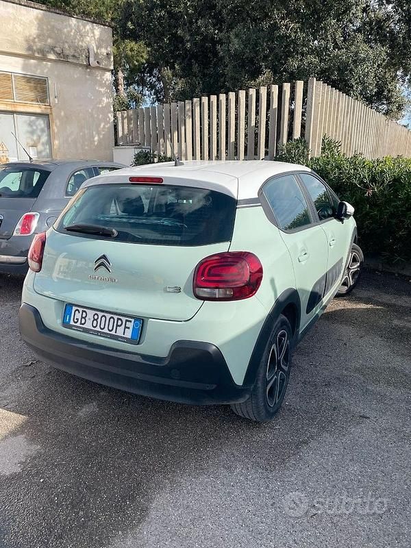 Usata Citroën C3 2019 Verde Utilitaria