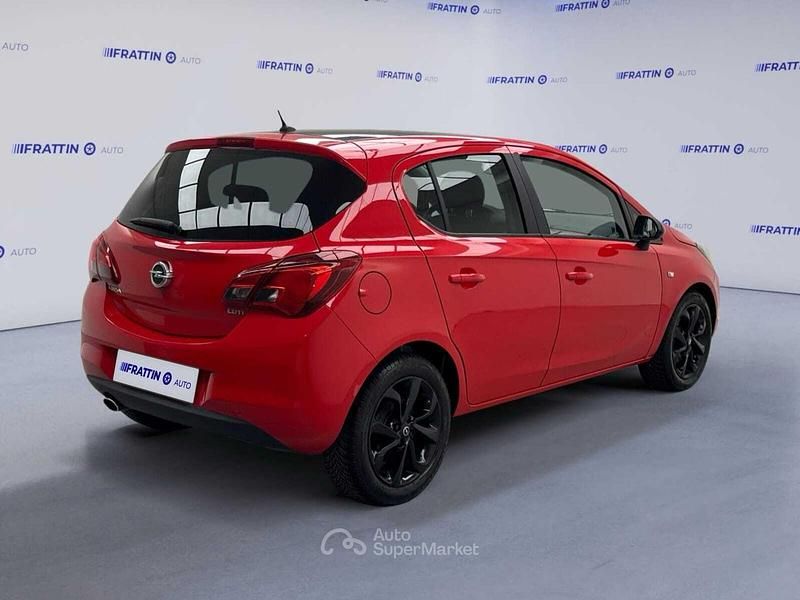 Usata Opel Corsa 75 CV (55 kW) 2016 Rosso Utilitaria