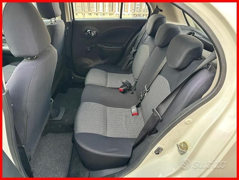 Usata Nissan Micra Acenta 80 CV (58 kW) 2015 Bianco Utilitaria