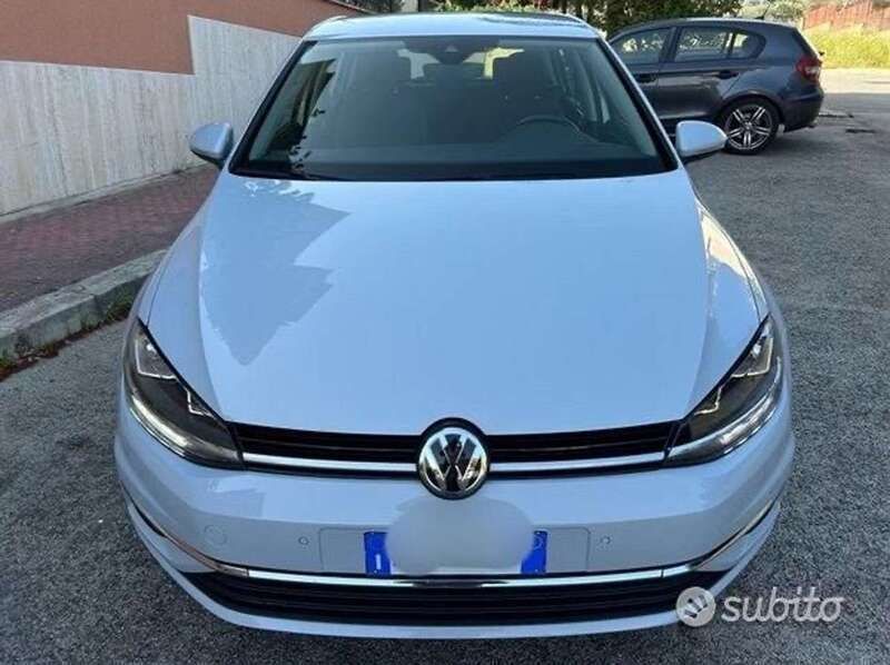 Usata VW Golf VII Business 116 CV (85 kW) 2018 Bianco Berlina