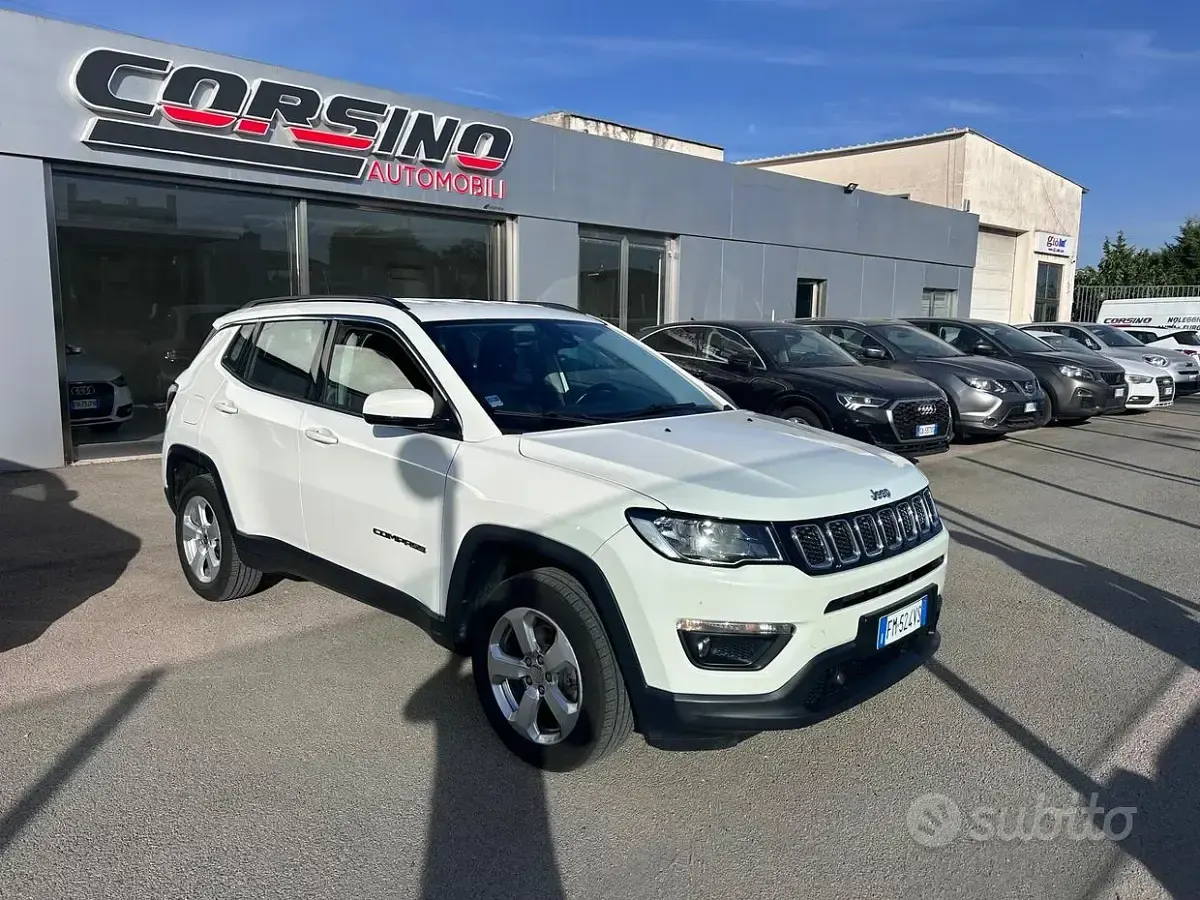 Usata Jeep Compass Limited 140 CV (102 kW) 2018 Bianco SUV