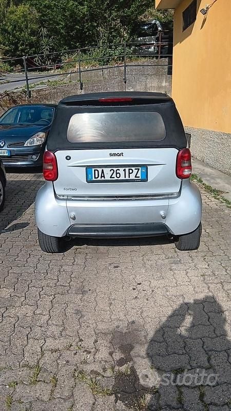 Usata Smart ForTwo Cabrio Pure 61 CV (44 kW) 2006 Grigio Cabrio