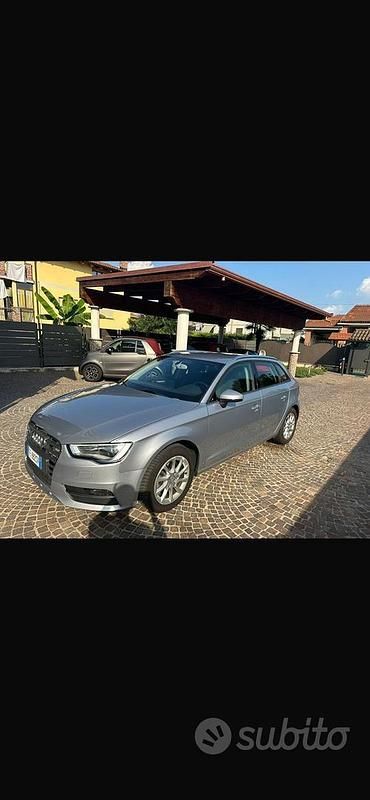 Usata Audi A3 Ambition 125 CV (91 kW) 2016 Grigio Berlina