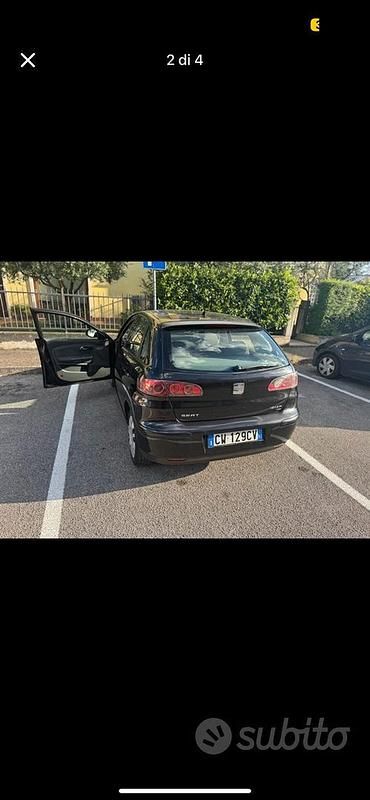 Usata Seat Ibiza 75 CV (55 kW) 2005 Nero Utilitaria
