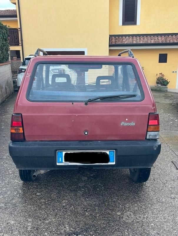 Usata Fiat Panda 54 CV (39 kW) 2003 Rosso Utilitaria