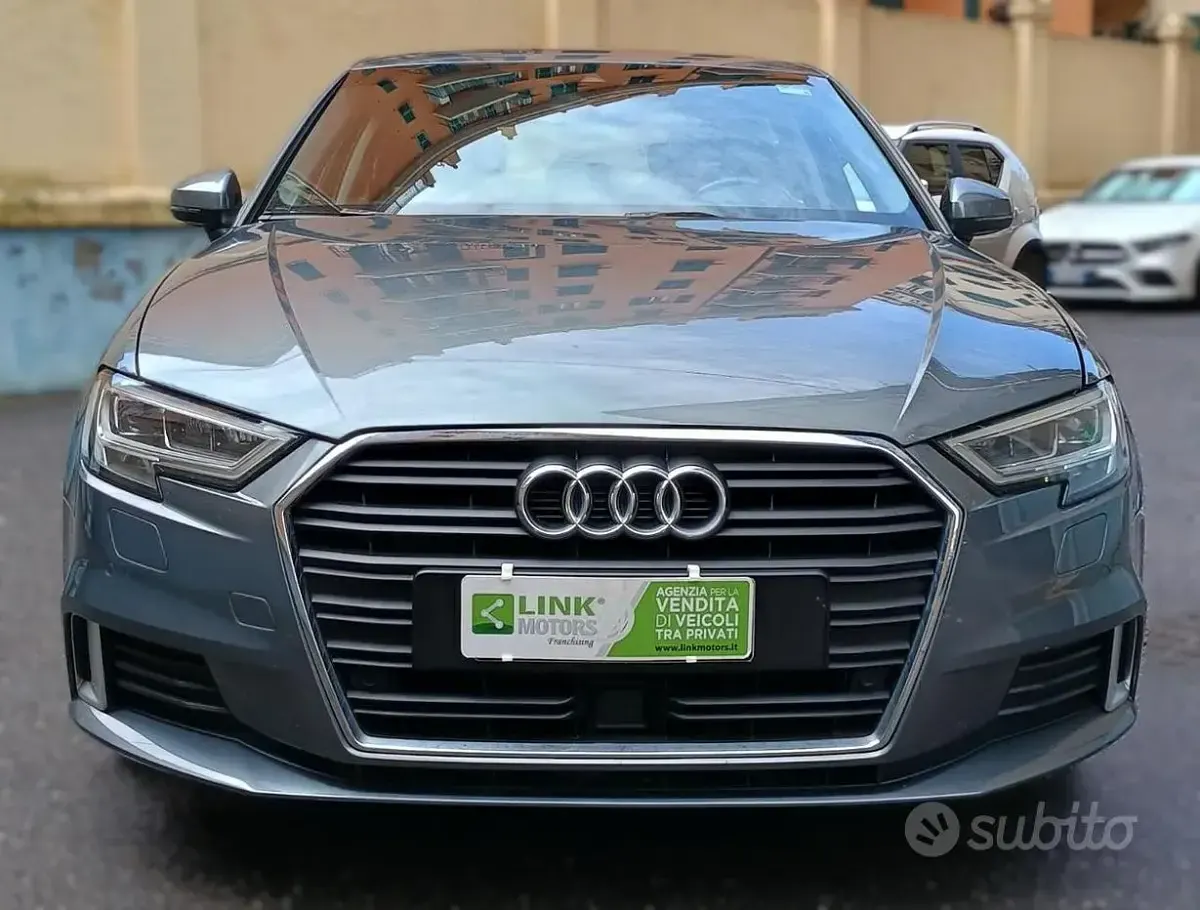Usata Audi A3 Sport 150 CV (110 kW) 2018 Grigio Berlina