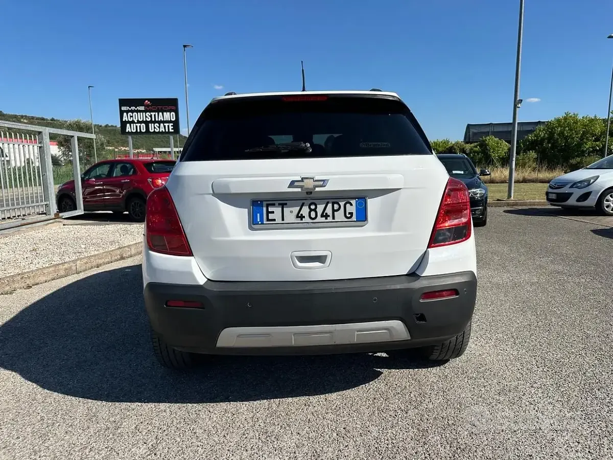 Usata Chevrolet Trax LTZ 131 CV (96 kW) 2014 Bianco SUV