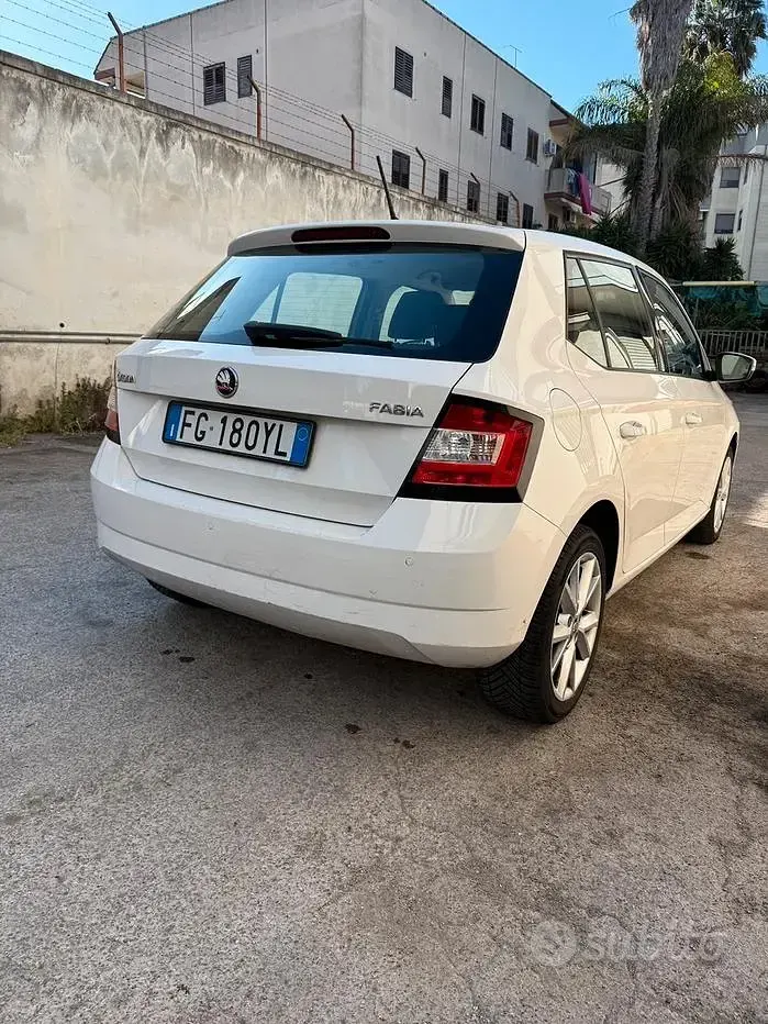 Usata Skoda Fabia Style 90 CV (66 kW) 2017 Bianco Berlina