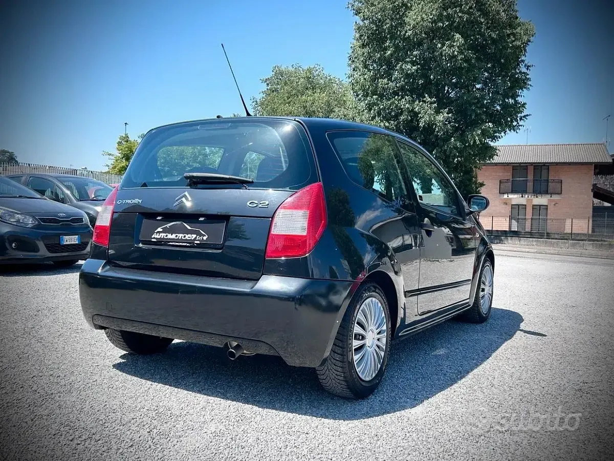 Usata Citroën C2 60 CV (44 kW) 2009 Nero Utilitaria