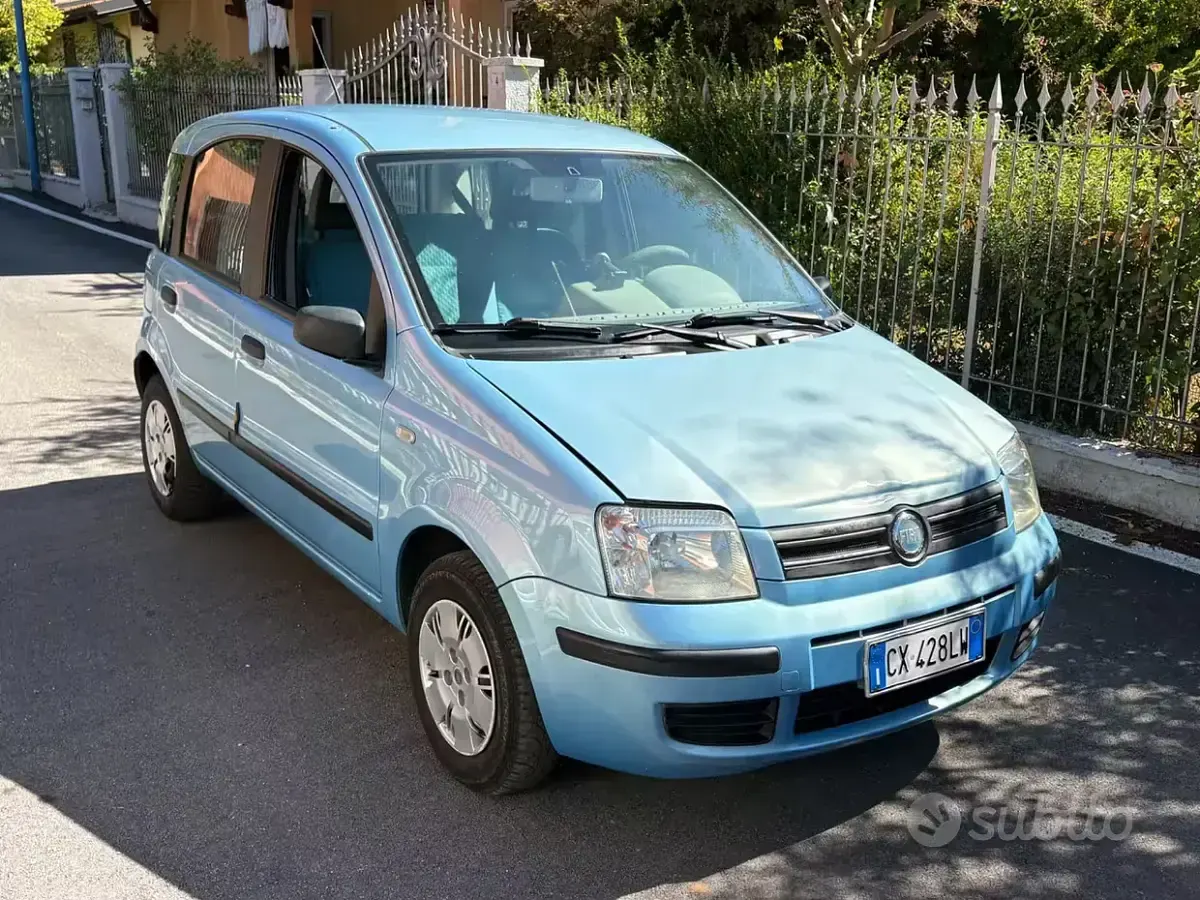 Usata Fiat Panda Dynamic 60 CV (44 kW) 2005 Bluazzurro Utilitaria