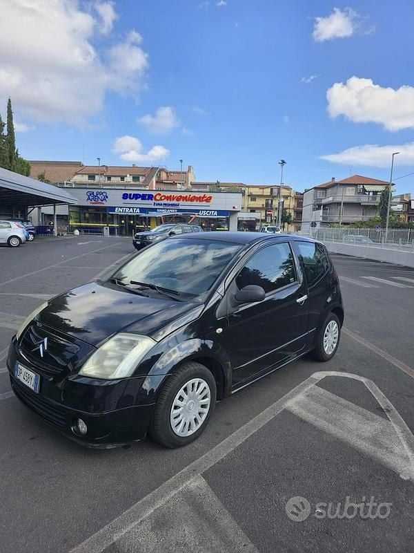 Usata Citroën C2 2008 Nero Utilitaria
