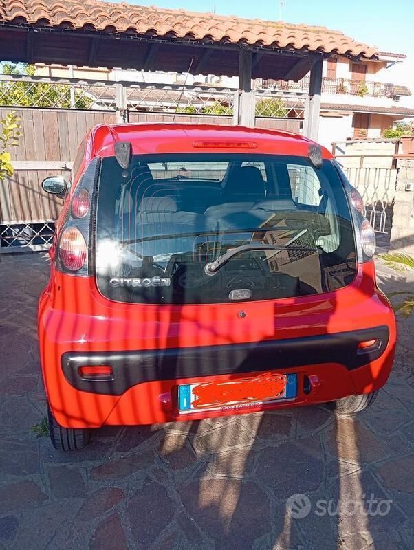 Usata Citroën C1 54 CV (39 kW) 2006 Rosso Utilitaria