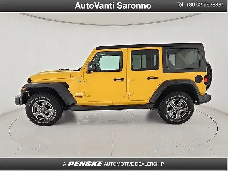 Usata Jeep Wrangler Sport 200 CV (147 kW) 2020 Giallo SUV