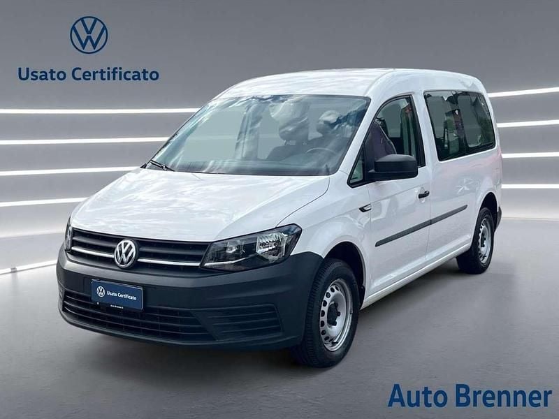 Bianco Usata 2019 VW Caddy Maxi Monovolume | 19.900 € (Buon prezzo) - Immagine 1/4