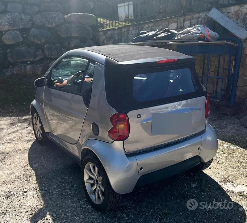 Usata Smart ForTwo Cabrio Passion 61 CV (44 kW) 2006 Grigio Cabrio