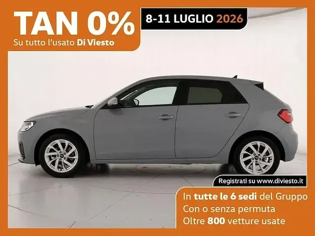 Usata Audi A1 Sportback Business 116 CV (85 kW) 2025 Grigio freccia perla Utilitaria