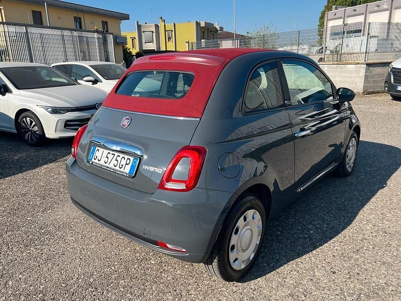 Usata Fiat 500C 69 CV (50 kW) 2022 Grigio Cabrio