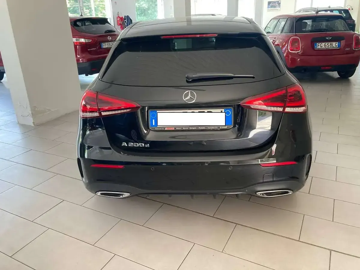 Usata Mercedes A200 Premium 150 CV (110 kW) 2021 Nero Berlina