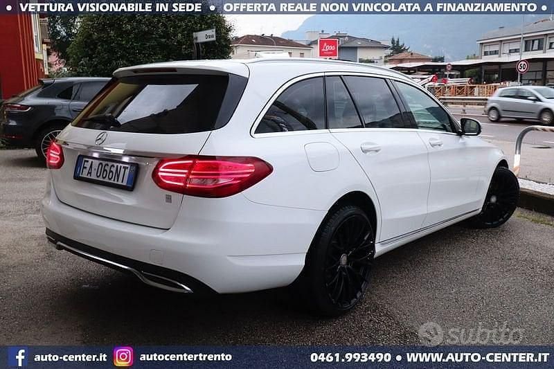 Usata Mercedes C250 Executive 204 CV (150 kW) 2015 Bianco Station wagon