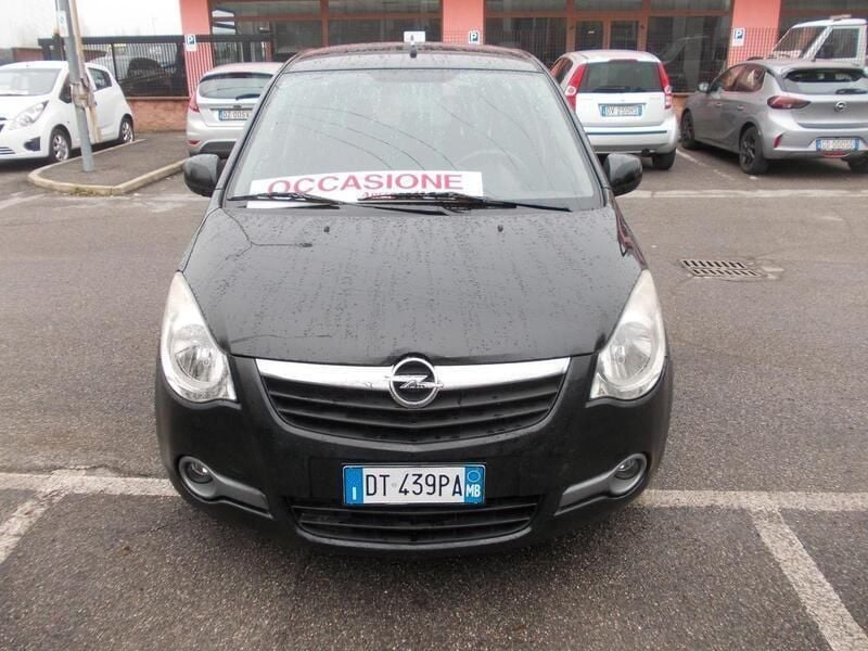 Nero Usata 2009 Opel Agila Enjoy Monovolume | 4700 € (Molto cara) - Immagine 1/4