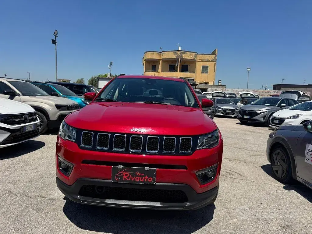 Usata Jeep Compass Limited 140 CV (102 kW) 2018 Rosso SUV