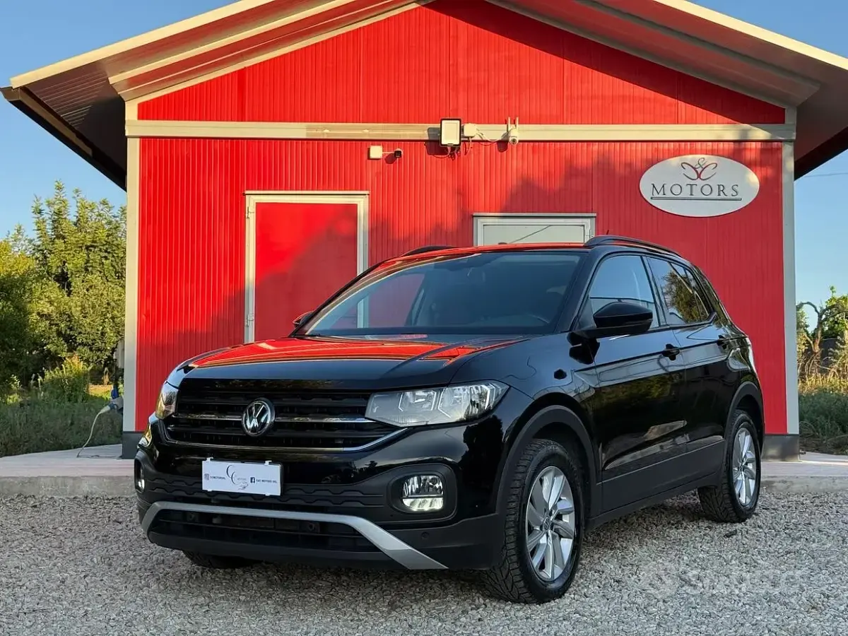 Usata VW T-Cross Style 95 CV (69 kW) 2020 Nero SUV