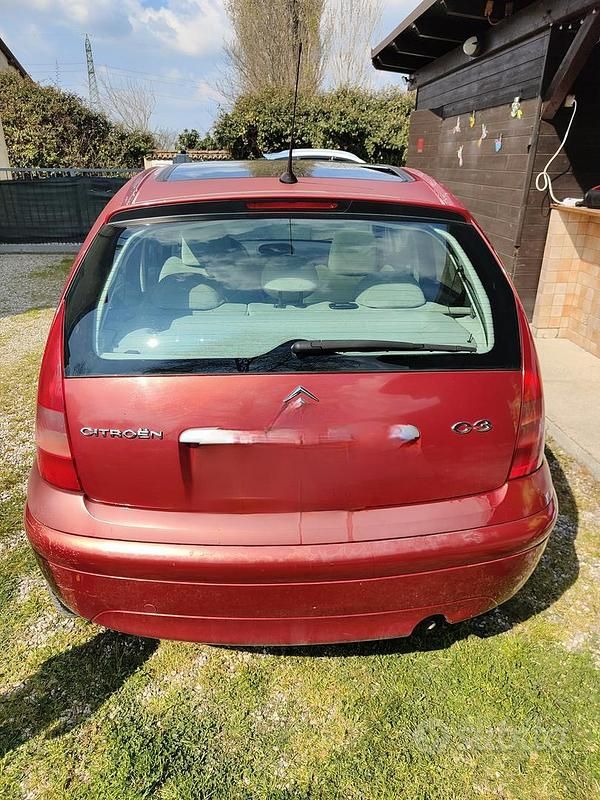 Usata Citroën C3 2004 Rosso Berlina